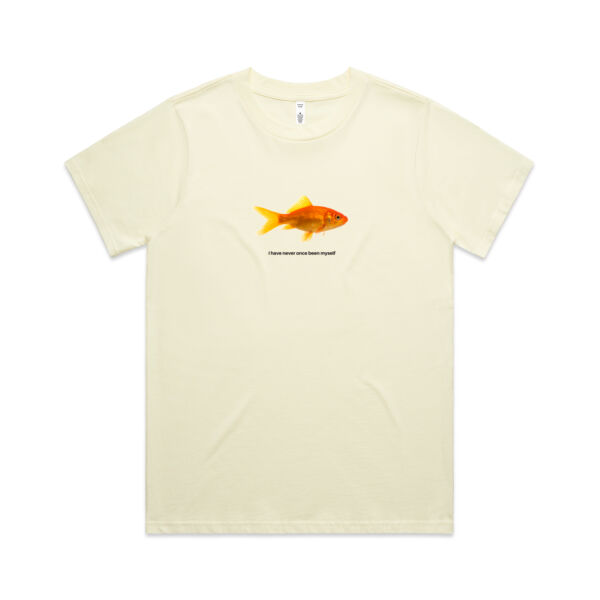 Existential Goldfish Womens Tee Thumbnail