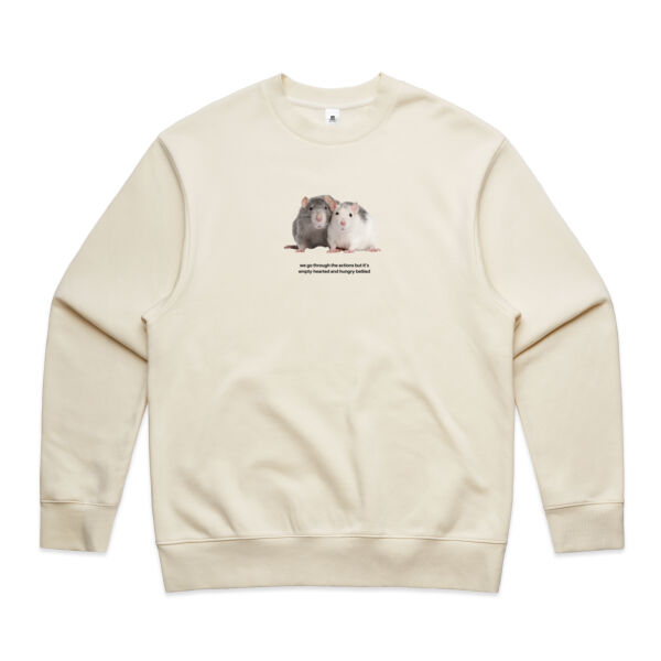 Hungry-Bellied Rats Mens Crew Thumbnail