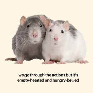 Hungry-Bellied Rats Tote Design