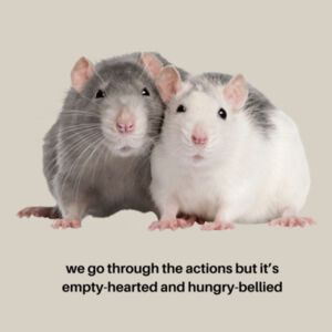 Hungry-Bellied Rats Womens Crew Design